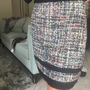 NWT tweed style skirt